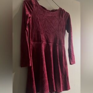 A&F kids bow back dress